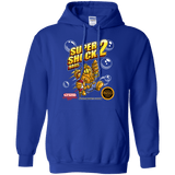 Sweatshirts Royal / Small Super Shock Bros 2 Pullover Hoodie