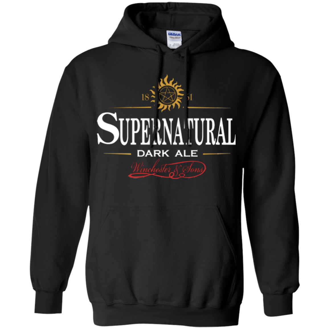 Sweatshirts Black / Small Supernatural Stout Pullover Hoodie