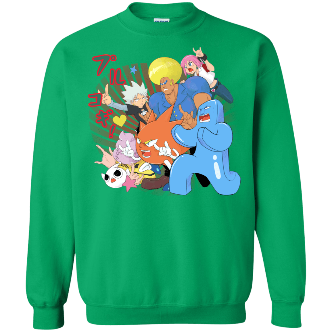 Sweatshirts Irish Green / S Supra Prukogi Crewneck Sweatshirt