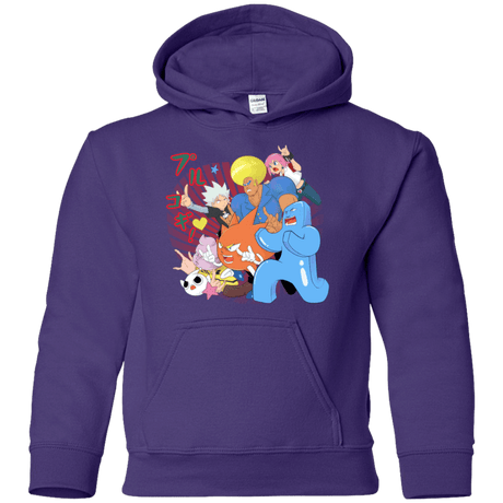 Sweatshirts Purple / YS Supra Prukogi Youth Hoodie