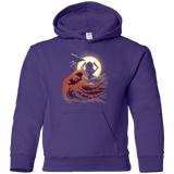 Sweatshirts Purple / YS Surfing With The Alien Youth Hoodie
