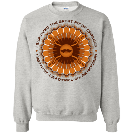 Sweatshirts Ash / Small Surviving The Sarlacc Crewneck Sweatshirt