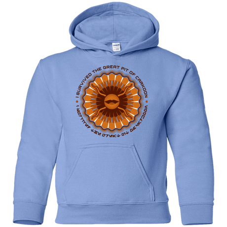 Sweatshirts Carolina Blue / YS Surviving The Sarlacc Youth Hoodie