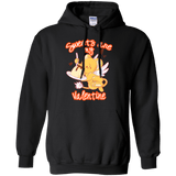 Sweatshirts Black / Small Sweets are my Valentine Pullover Hoodie