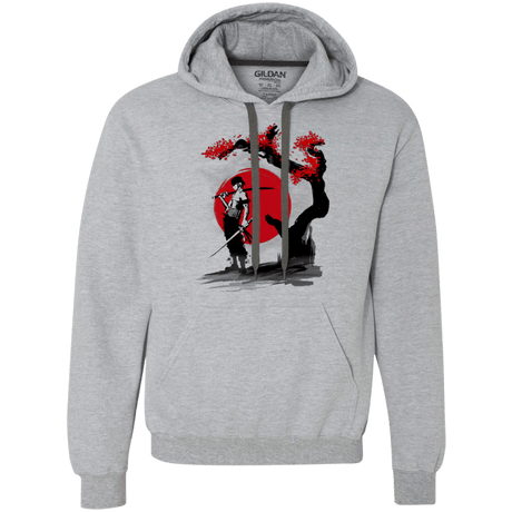 Sweatshirts Sport Grey / Small Swordsman Pirate Premium Fleece Hoodie