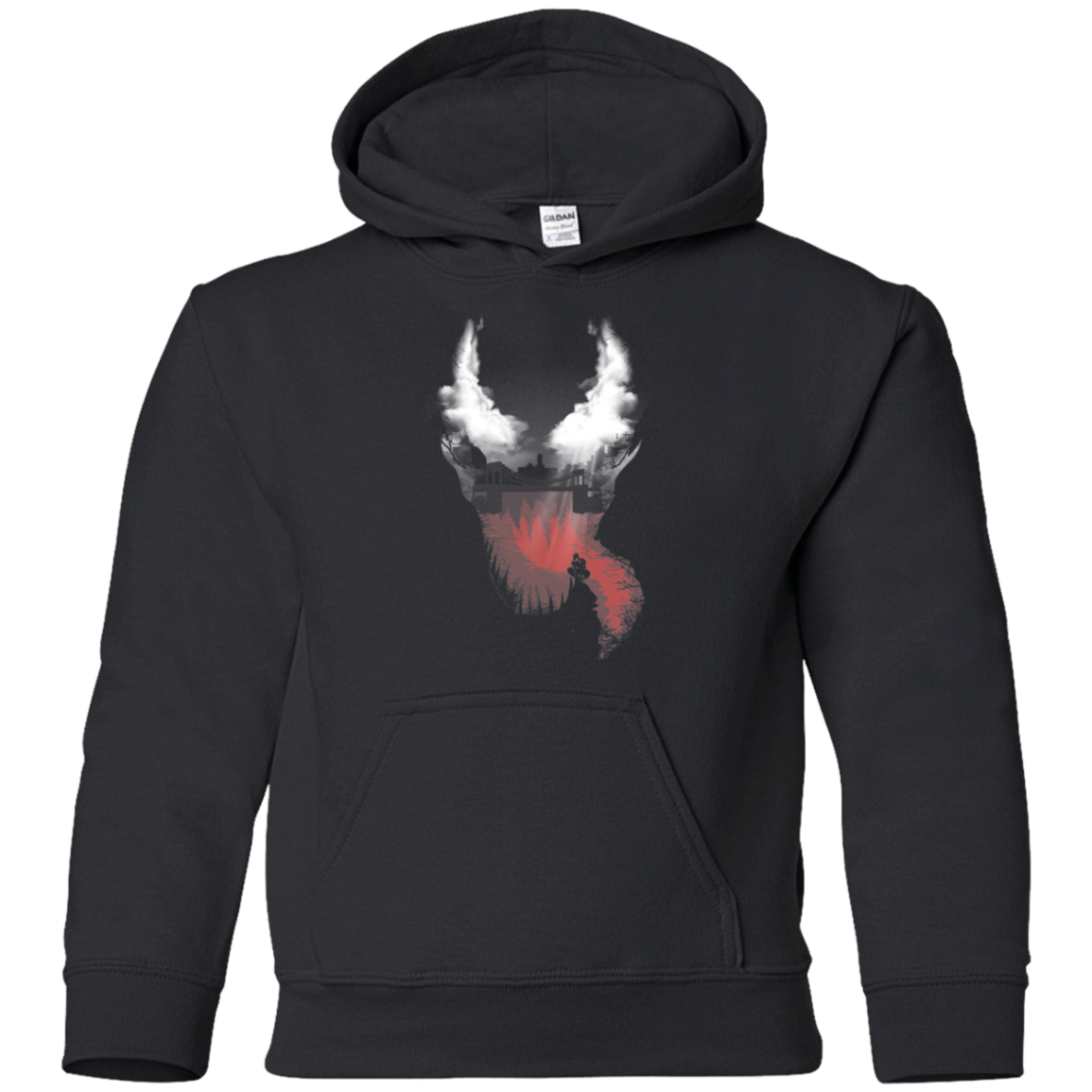 Sweatshirts Black / YS Symbiote City Youth Hoodie