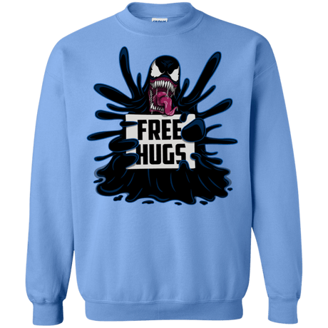 Sweatshirts Carolina Blue / S Symbiote Hugs Crewneck Sweatshirt