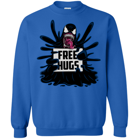 Sweatshirts Royal / S Symbiote Hugs Crewneck Sweatshirt