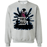 Sweatshirts Sport Grey / S Symbiote Hugs Crewneck Sweatshirt