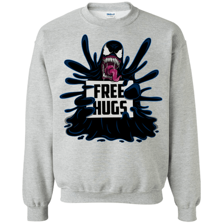 Sweatshirts Sport Grey / S Symbiote Hugs Crewneck Sweatshirt