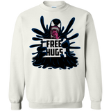 Sweatshirts White / S Symbiote Hugs Crewneck Sweatshirt