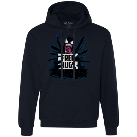 Sweatshirts Navy / S Symbiote Hugs Premium Fleece Hoodie