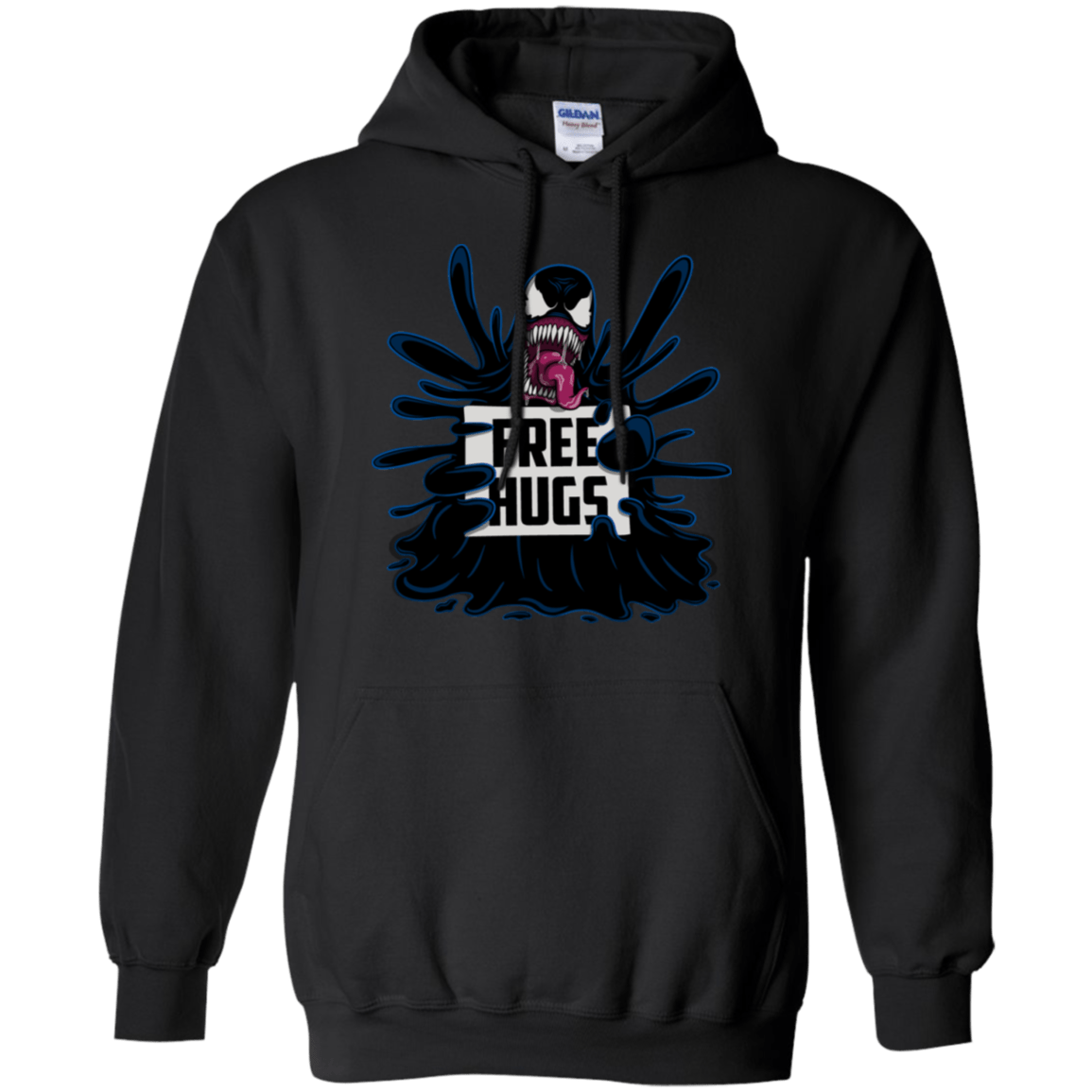 Sweatshirts Black / S Symbiote Hugs Pullover Hoodie