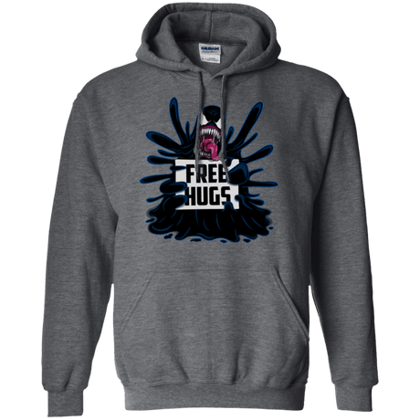 Sweatshirts Dark Heather / S Symbiote Hugs Pullover Hoodie