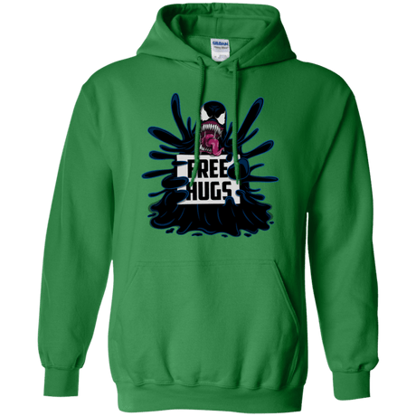 Sweatshirts Irish Green / S Symbiote Hugs Pullover Hoodie