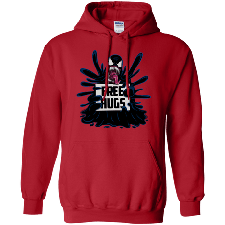 Sweatshirts Red / S Symbiote Hugs Pullover Hoodie