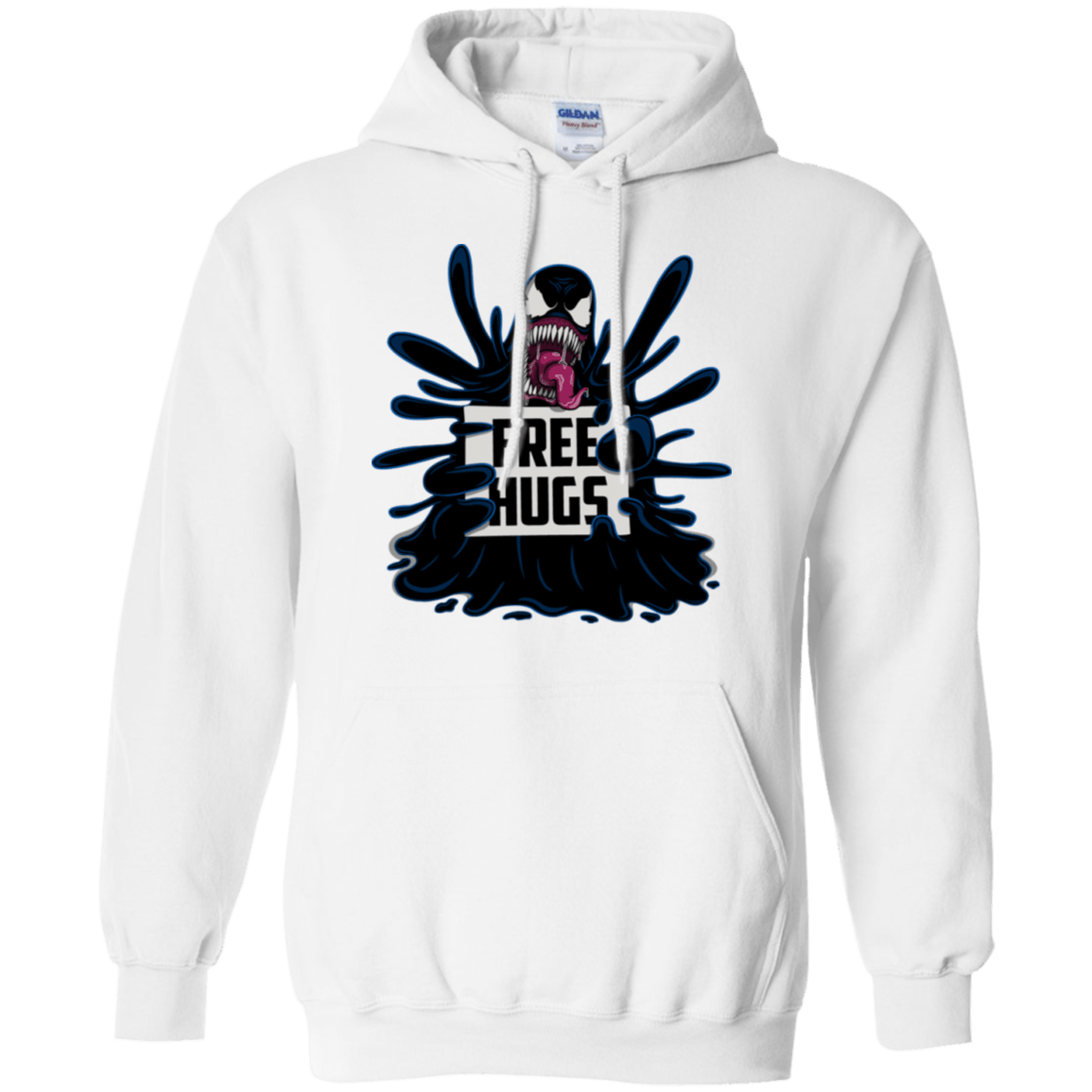 Sweatshirts White / S Symbiote Hugs Pullover Hoodie