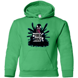 Sweatshirts Irish Green / YS Symbiote Hugs Youth Hoodie