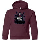 Sweatshirts Maroon / YS Symbiote Hugs Youth Hoodie