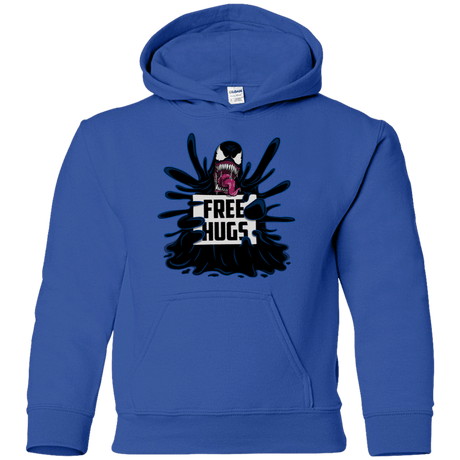 Sweatshirts Royal / YS Symbiote Hugs Youth Hoodie