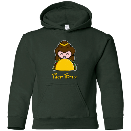 Sweatshirts Forest Green / YS Taco Belle Youth Hoodie
