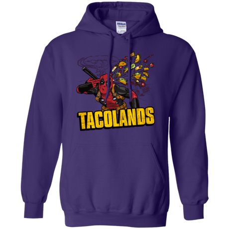 Sweatshirts Purple / Small Tacolands Pullover Hoodie