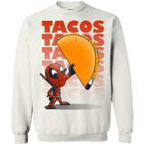 Sweatshirts White / Small Tacos Crewneck Sweatshirt