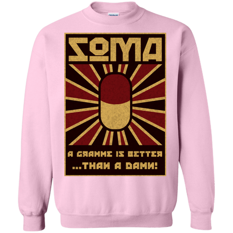 Sweatshirts Light Pink / Small Take Soma Crewneck Sweatshirt