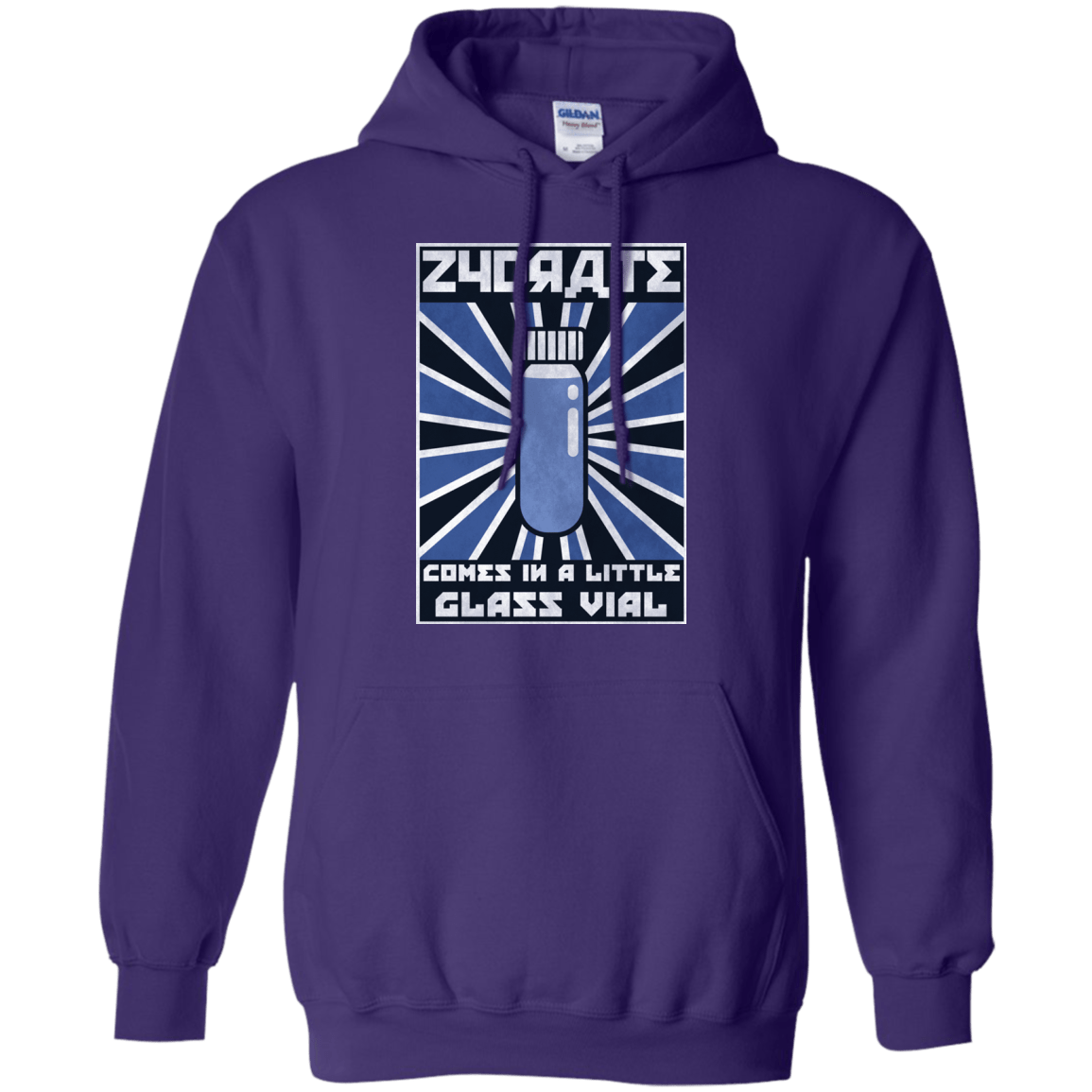 Sweatshirts Purple / Small Take Zydrate Pullover Hoodie