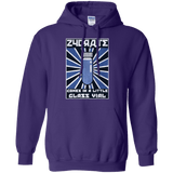 Sweatshirts Purple / Small Take Zydrate Pullover Hoodie