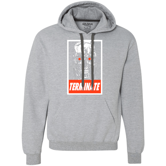 Sweatshirts Sport Grey / Small Terminate Premium Fleece Hoodie