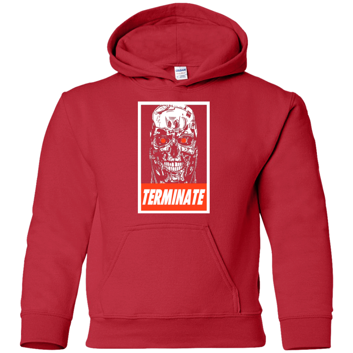 Sweatshirts Red / YS Terminate Youth Hoodie