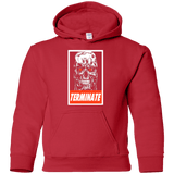 Sweatshirts Red / YS Terminate Youth Hoodie