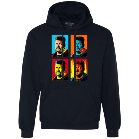 Sweatshirts Navy / Small The Champ Pop Premium Fleece Hoodie