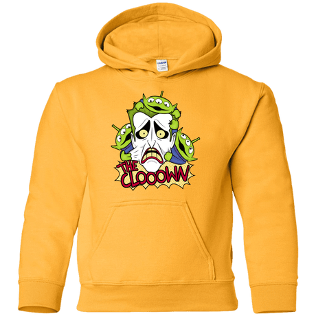 Sweatshirts Gold / YS The clooown Youth Hoodie