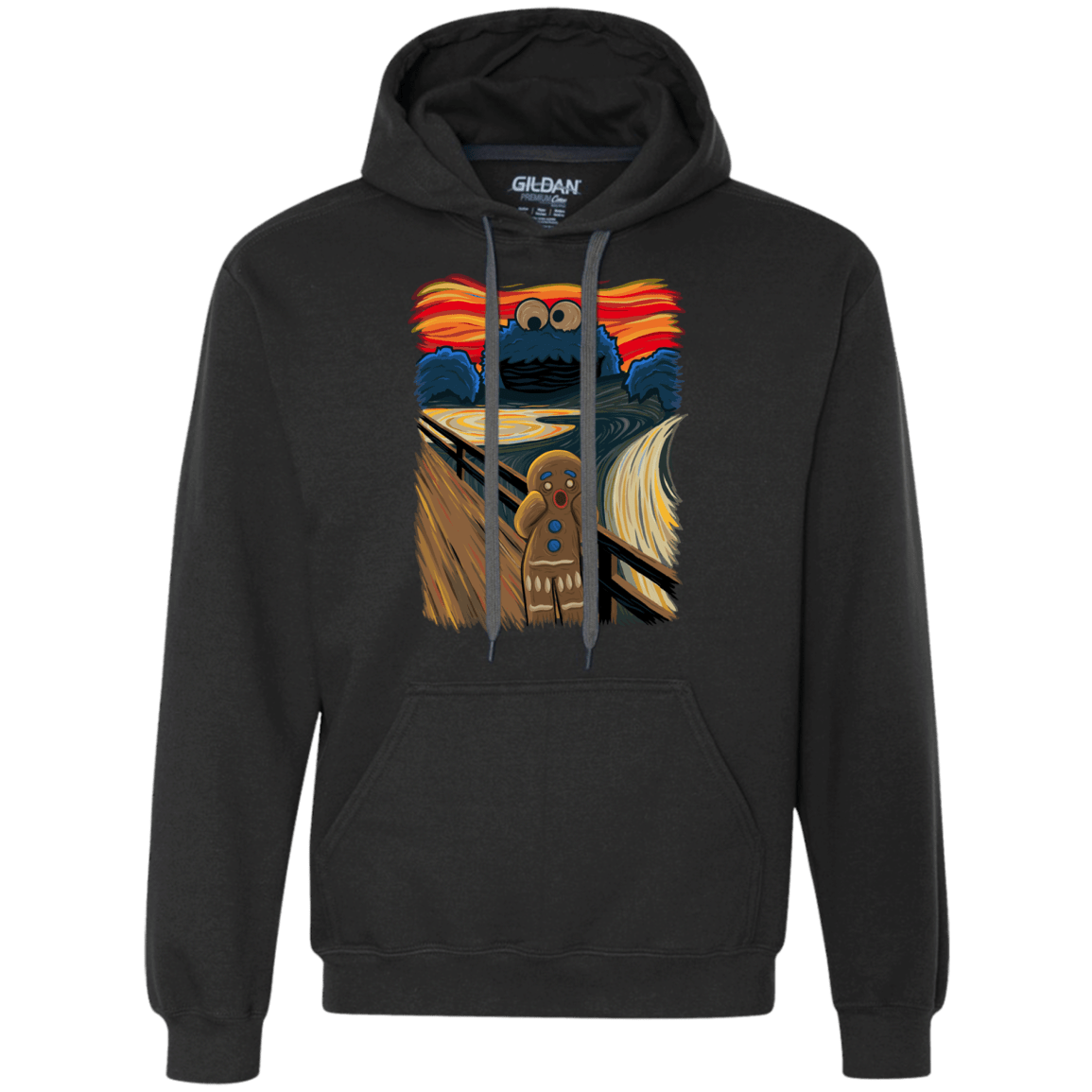 Sweatshirts Black / Small The Cookie Muncher Premium Fleece Hoodie