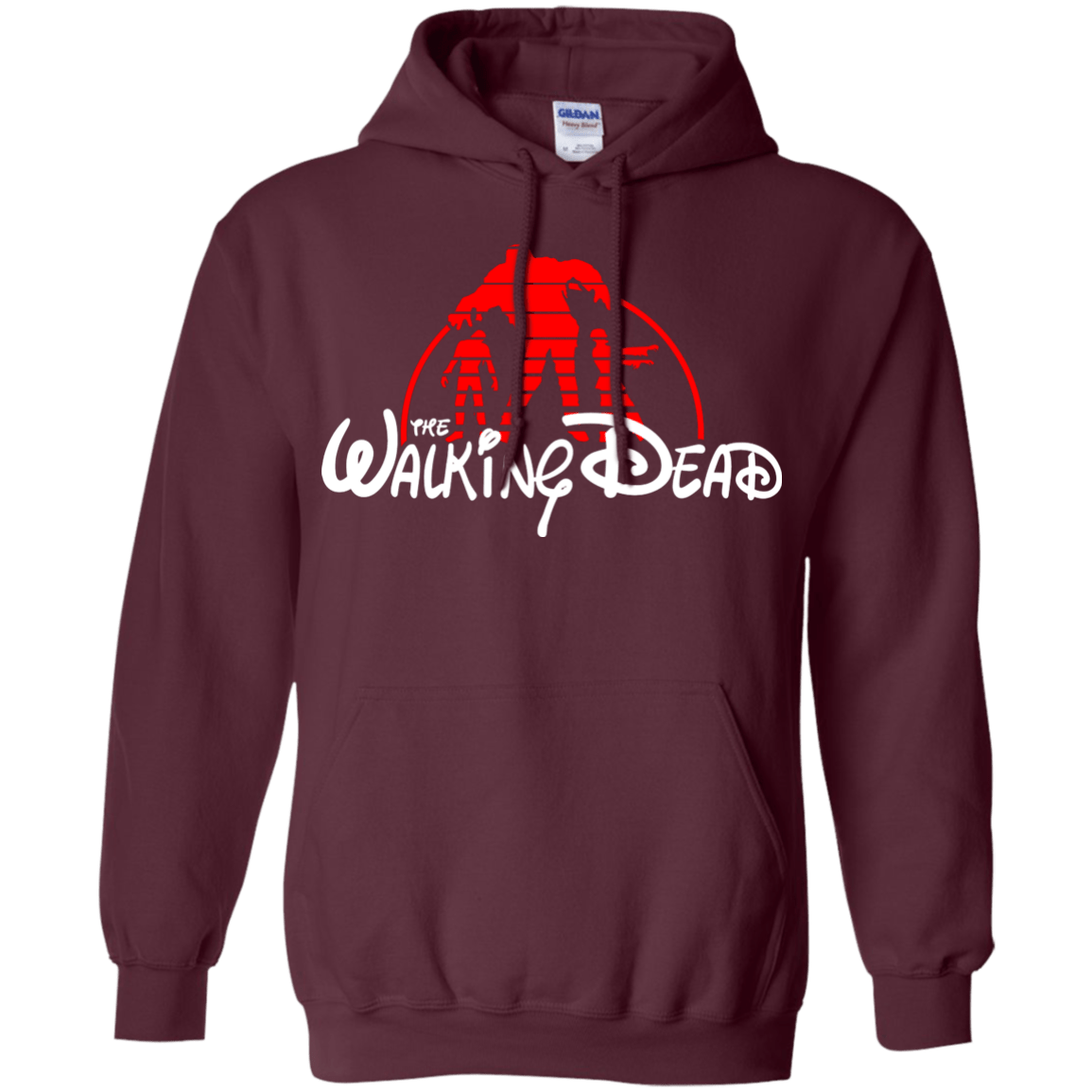 Sweatshirts Maroon / Small The Dead Pullover Hoodie