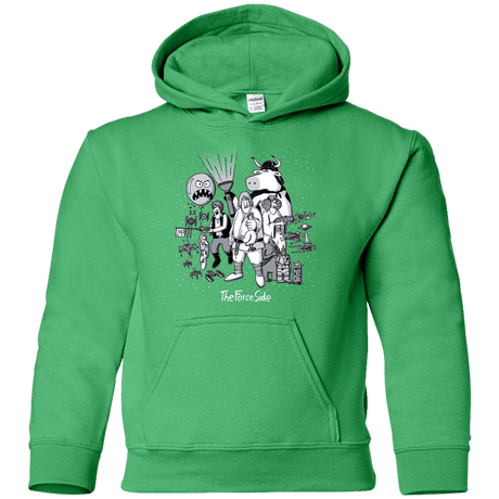 Sweatshirts Irish Green / YS The Force Side Youth Hoodie