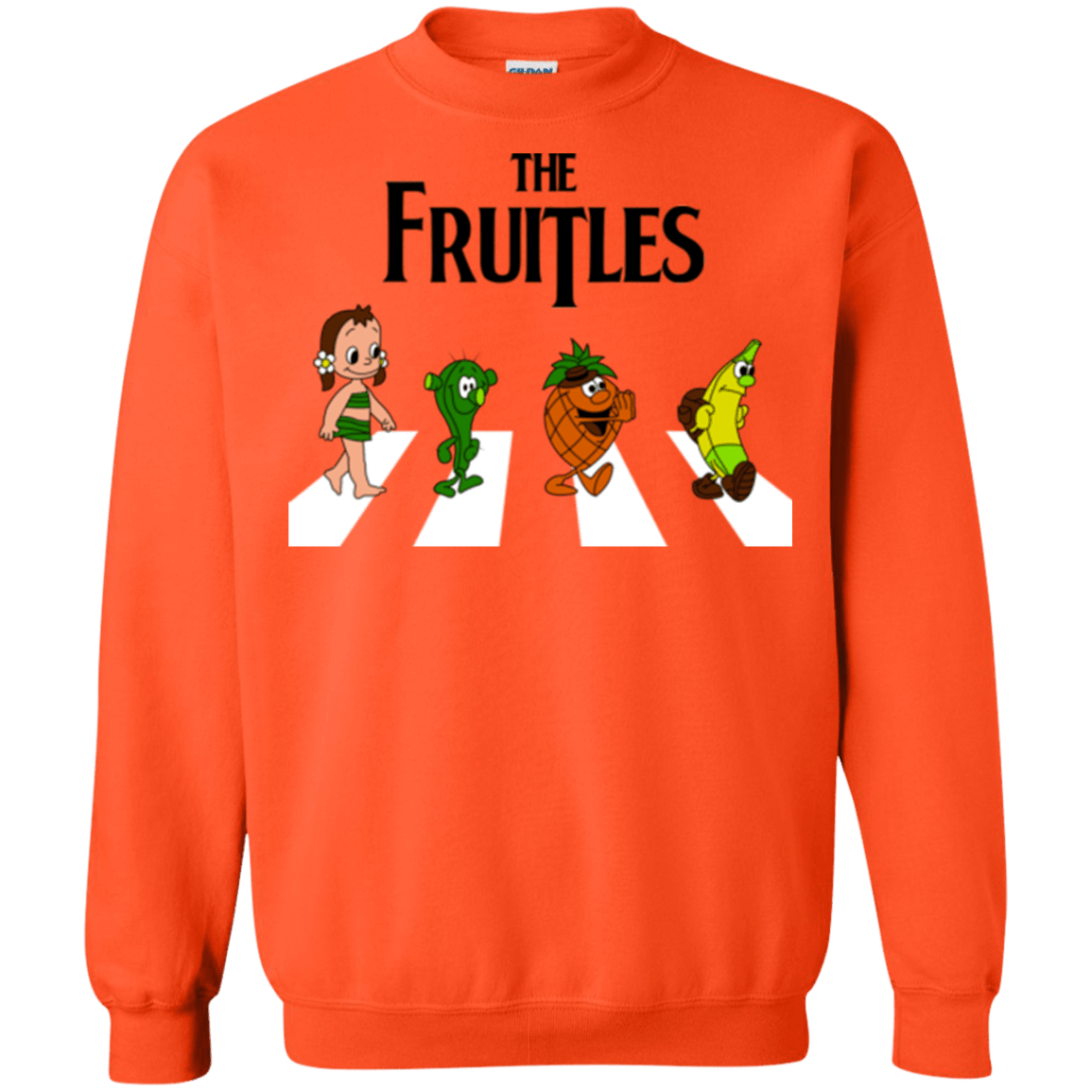 Sweatshirts Orange / Small The Fruitles Crewneck Sweatshirt