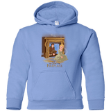 Sweatshirts Carolina Blue / YS The Girl In The Fireplace Youth Hoodie