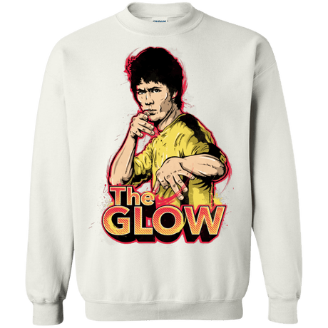 Sweatshirts White / Small The Glow Crewneck Sweatshirt