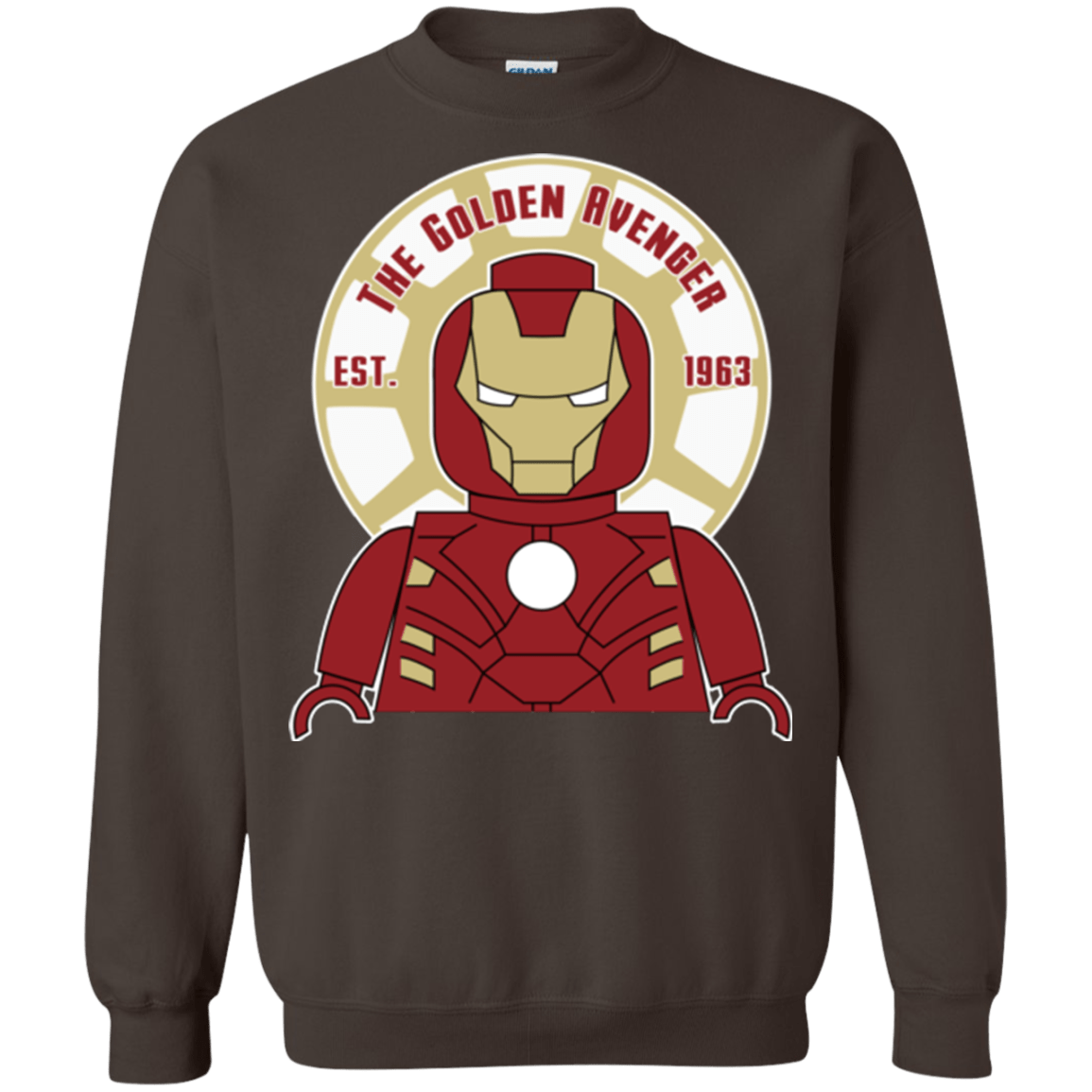 Sweatshirts Dark Chocolate / Small The Golden Avenger Crewneck Sweatshirt