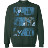 Sweatshirts Forest Green / Small The Good the Bad and the Hero Crewneck Sweatshirt