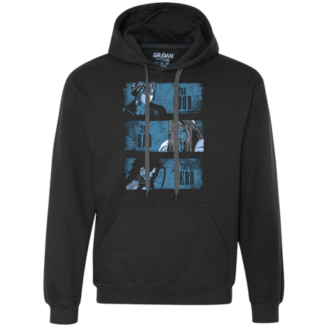 Sweatshirts Black / Small The Good the Bad and the Hero Premium Fleece Hoodie