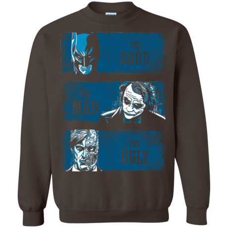 Sweatshirts Dark Chocolate / Small The Good the Mad and the Ugly Crewneck Sweatshirt