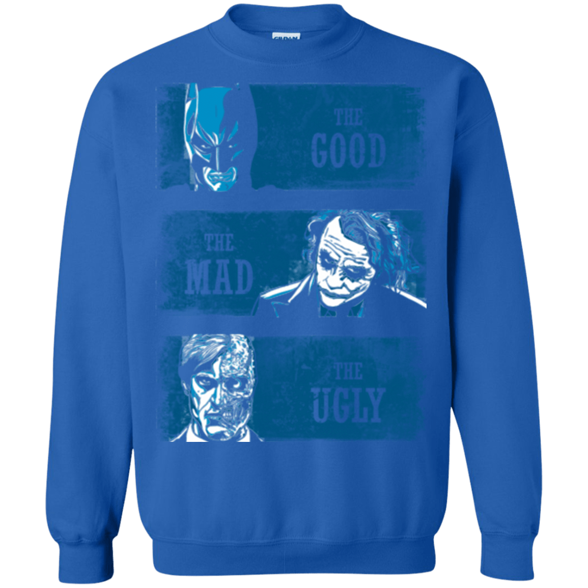Sweatshirts Royal / Small The Good the Mad and the Ugly Crewneck Sweatshirt