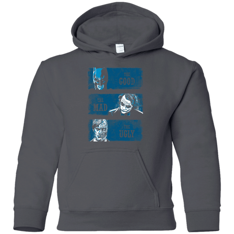 Sweatshirts Charcoal / YS The Good the Mad and the Ugly Youth Hoodie
