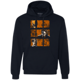 Sweatshirts Navy / Small The Good the Mad and the Ugly2 Premium Fleece Hoodie