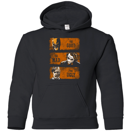 Sweatshirts Black / YS The Good the Mad and the Ugly2 Youth Hoodie