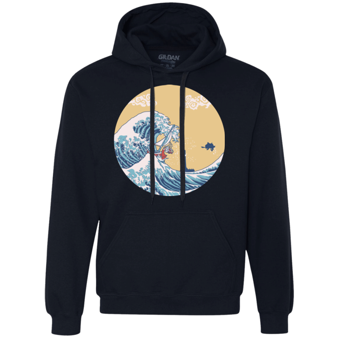 Sweatshirts Navy / Small The Great Sea Premium Fleece Hoodie